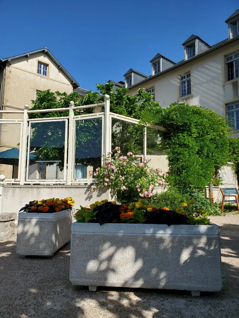 Notre belle terrasse et son soleil ardent !