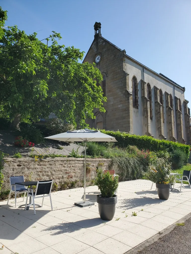 Notre belle terrasse et son soleil ardent !
