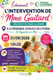 Intervention de Mme Guitard, présidente de France Alzheimer