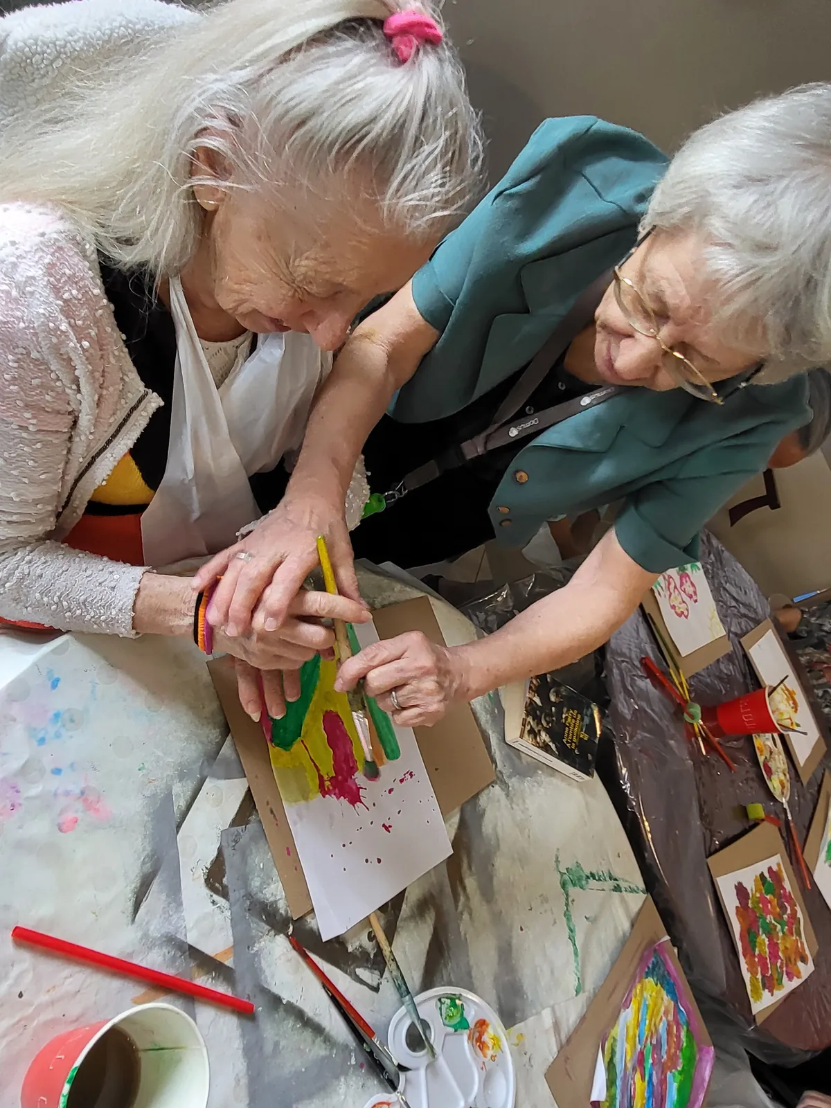 la Journée mondiale du coloriage _ les Adrets 