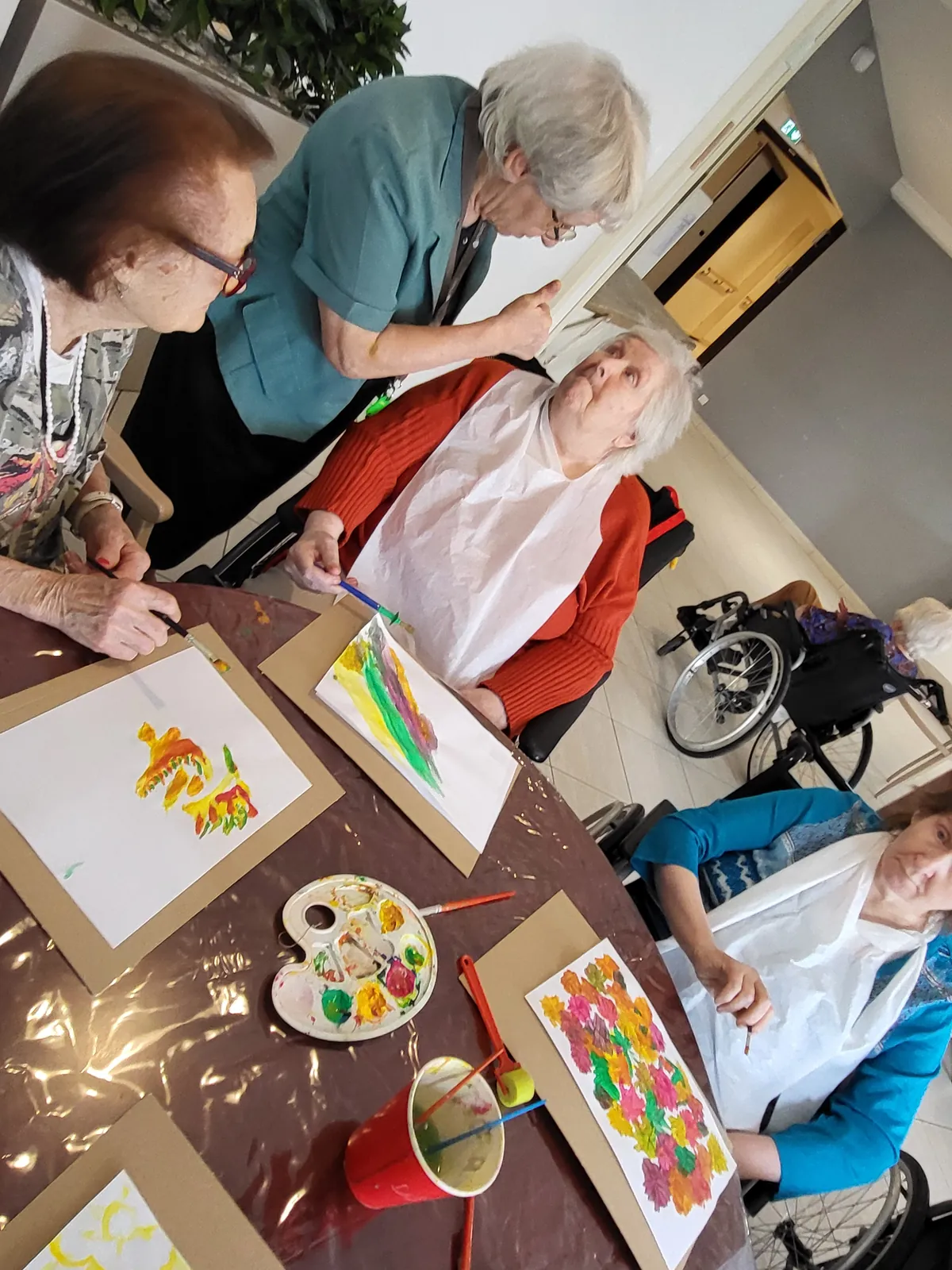 la Journée mondiale du coloriage _ les Adrets 