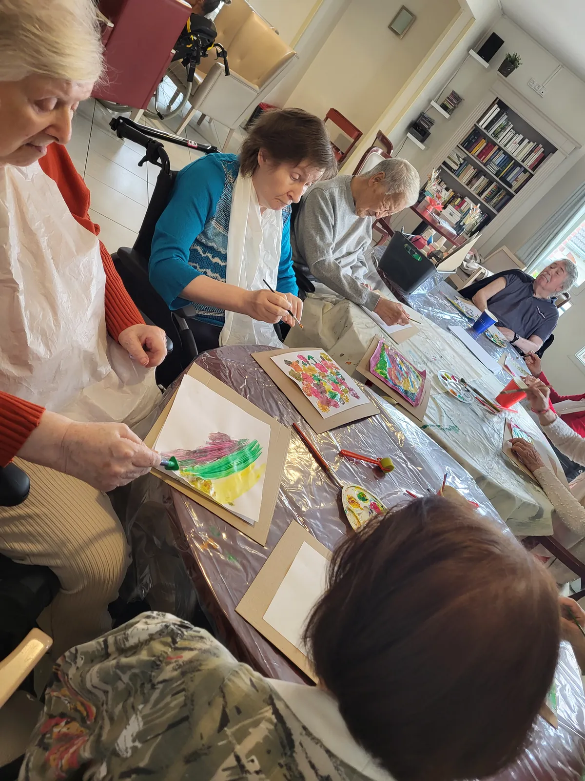 la Journée mondiale du coloriage _ les Adrets 