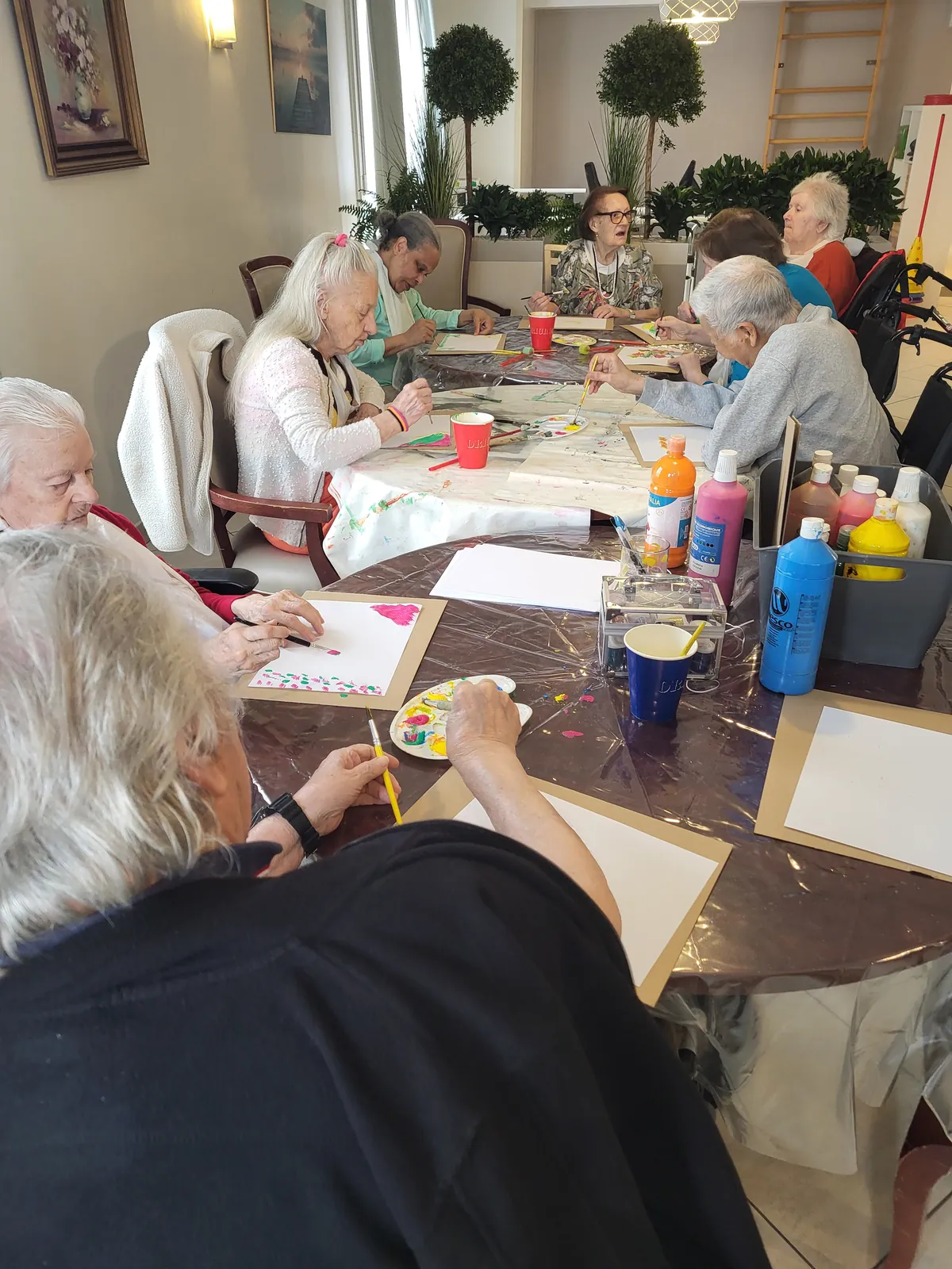 la Journée mondiale du coloriage _ les Adrets 