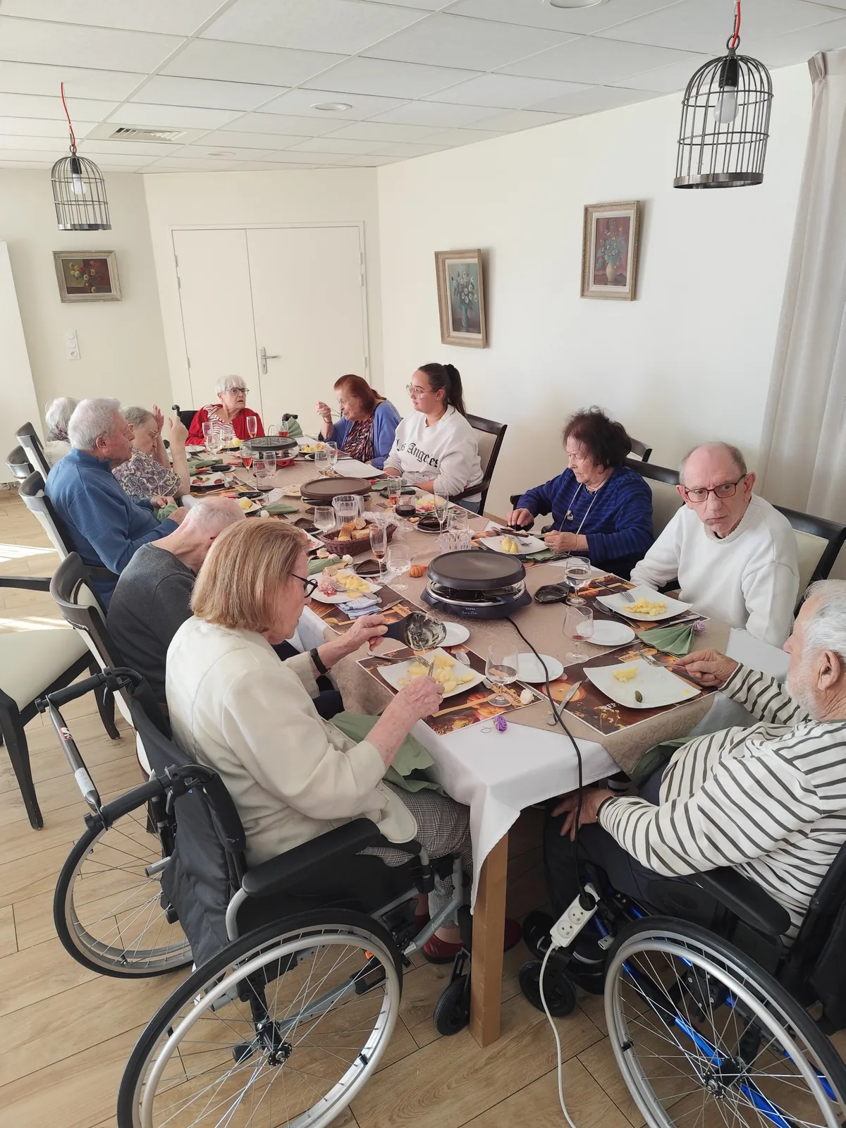 Repas raclette et piano 