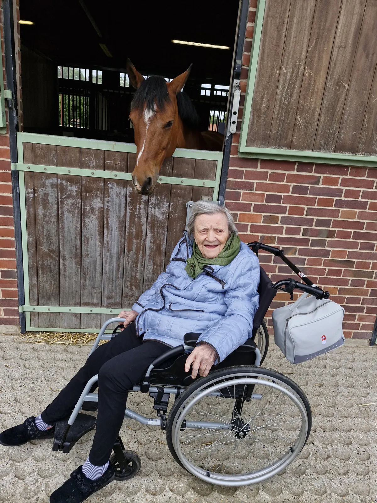 Journée au Haras de Jardy pour les résidents de Tiers Temps Paris 