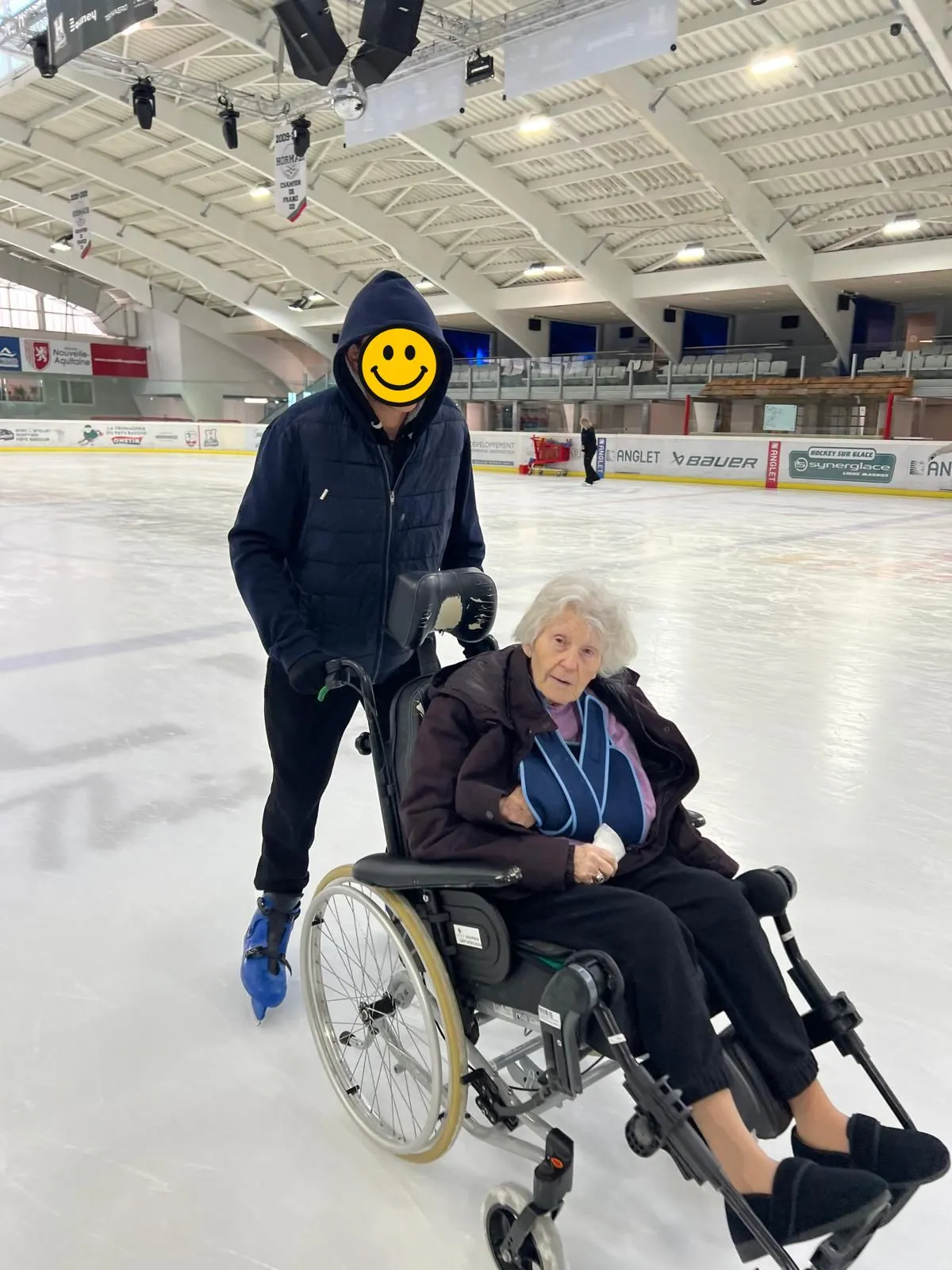 Sortie à la patinoire avec le CEF