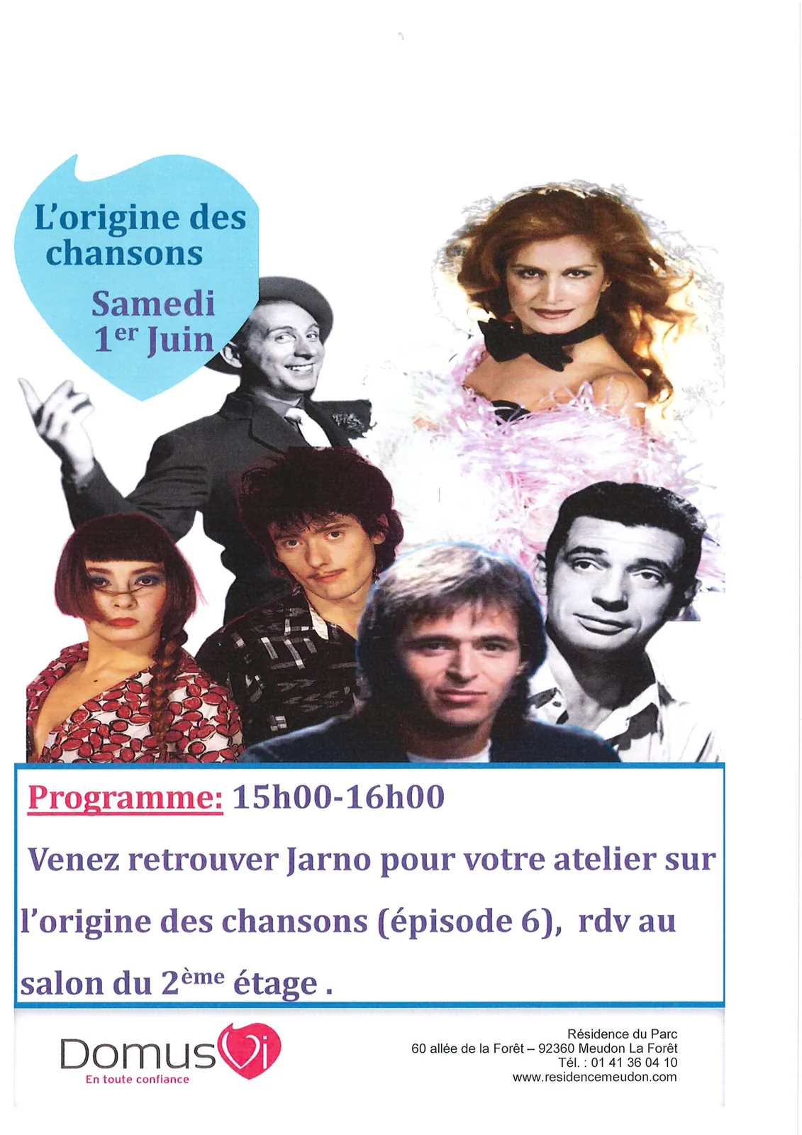 Atelier sur l'origine des chansons