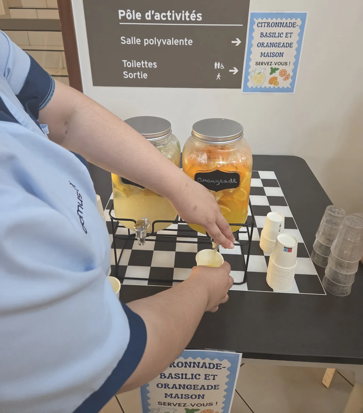 Atelier boissons rafraîchissantes : citronnade basilic et orangeade faites maison