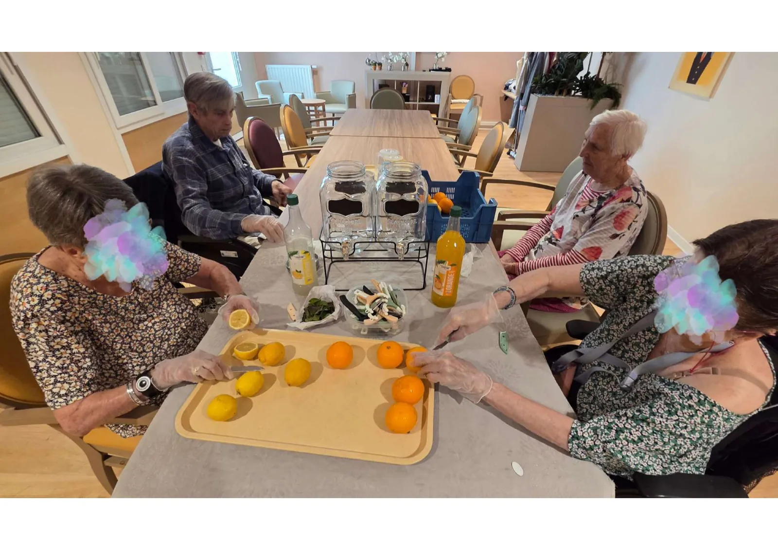 Atelier boissons rafraîchissantes : citronnade basilic et orangeade faites maison