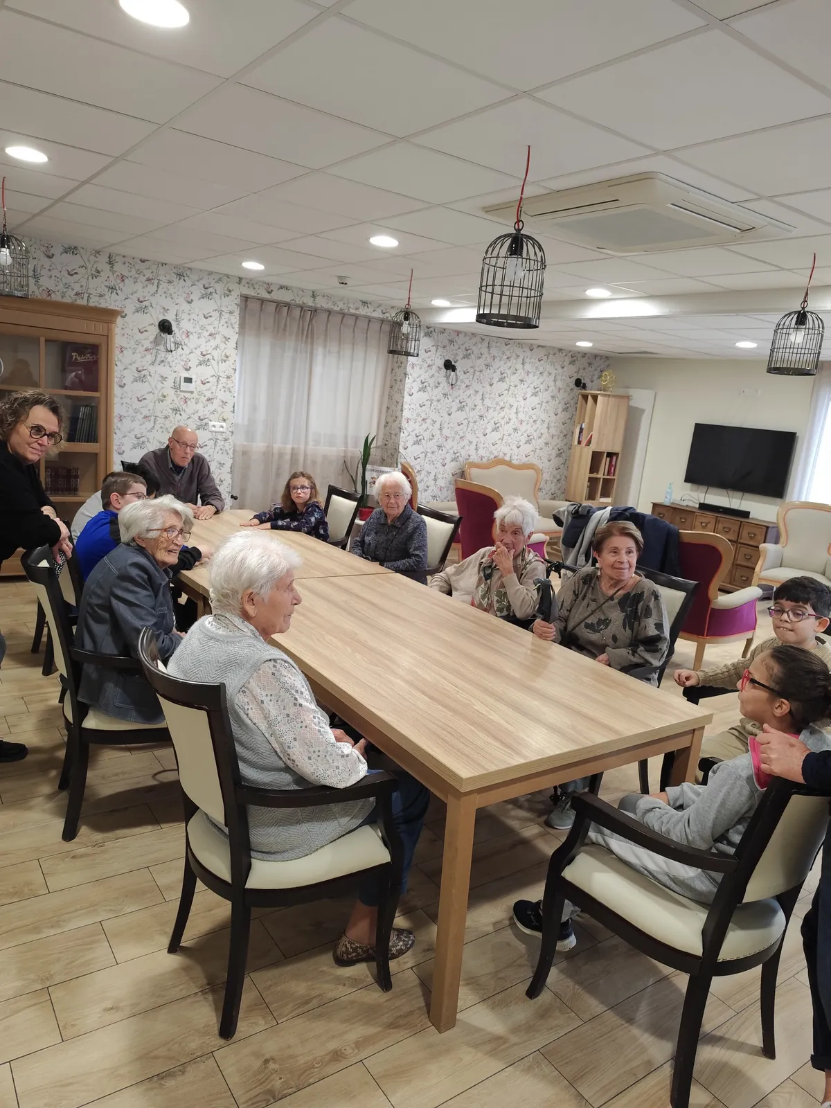Rencontre intergénérationnelle 