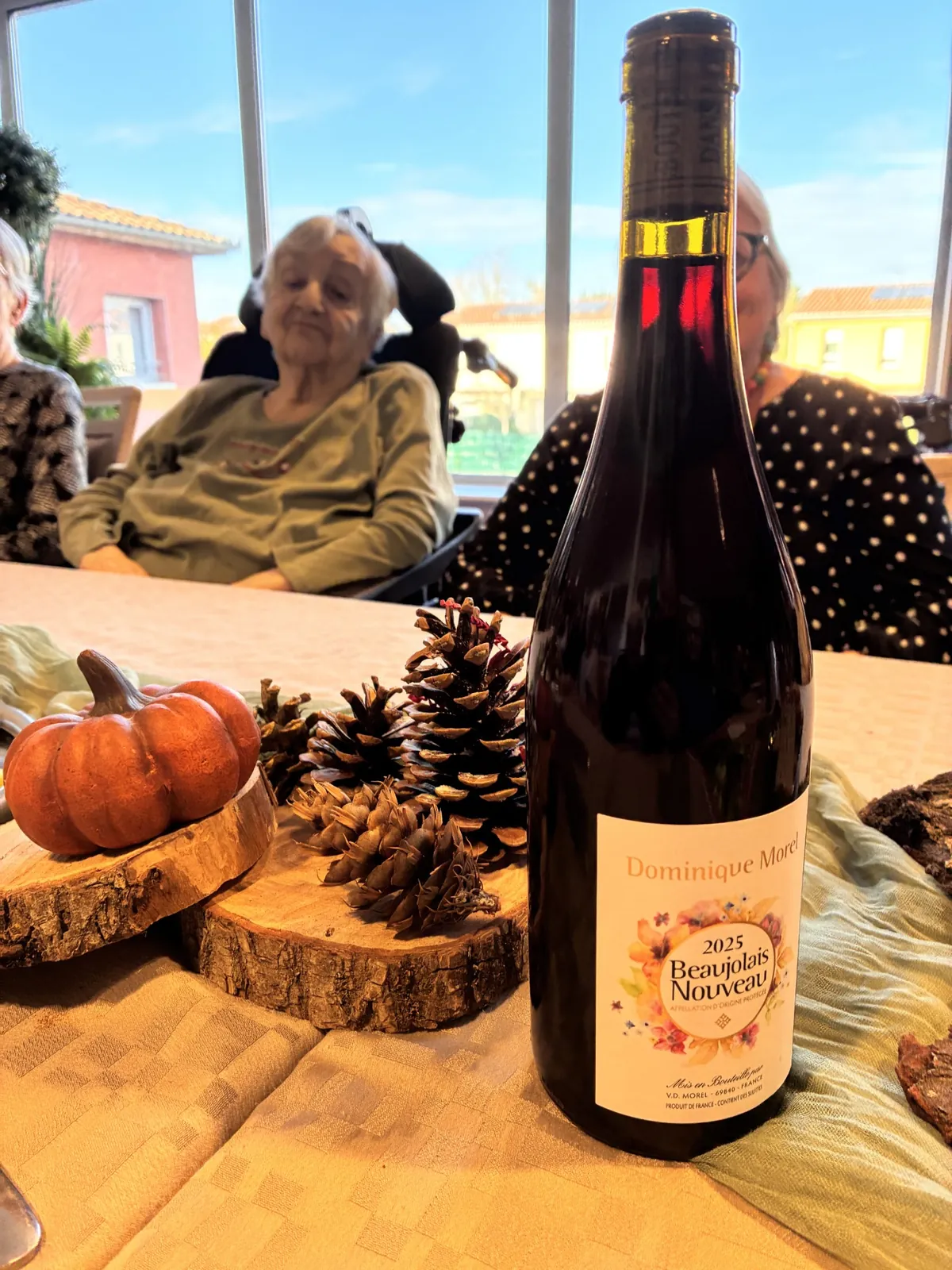 Jeudi 20 novembre : un après-midi très gourmand aux Rossignols pour célébrer le Beaujolais !