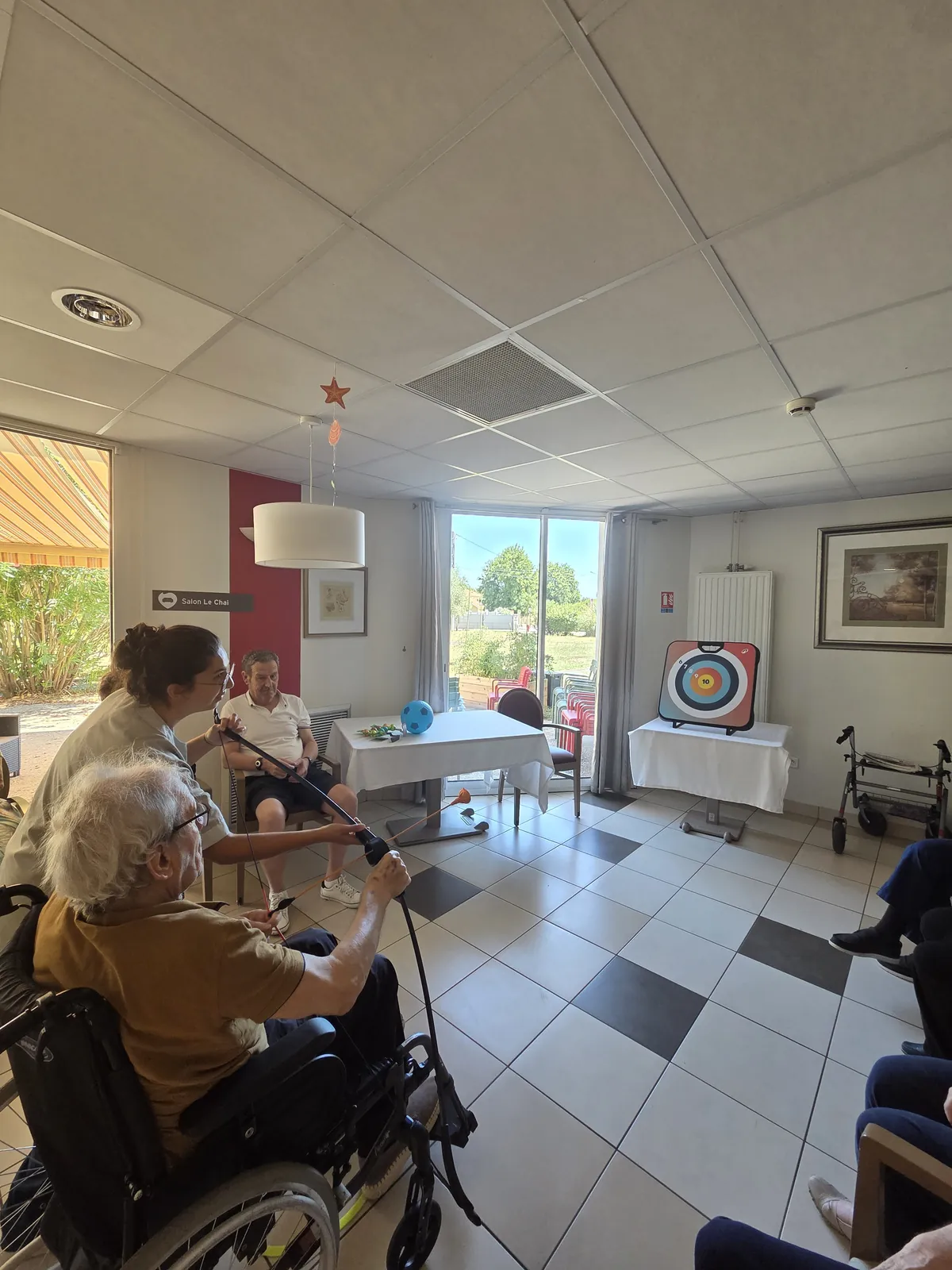 Une initiation au tir à l'arc réussie !