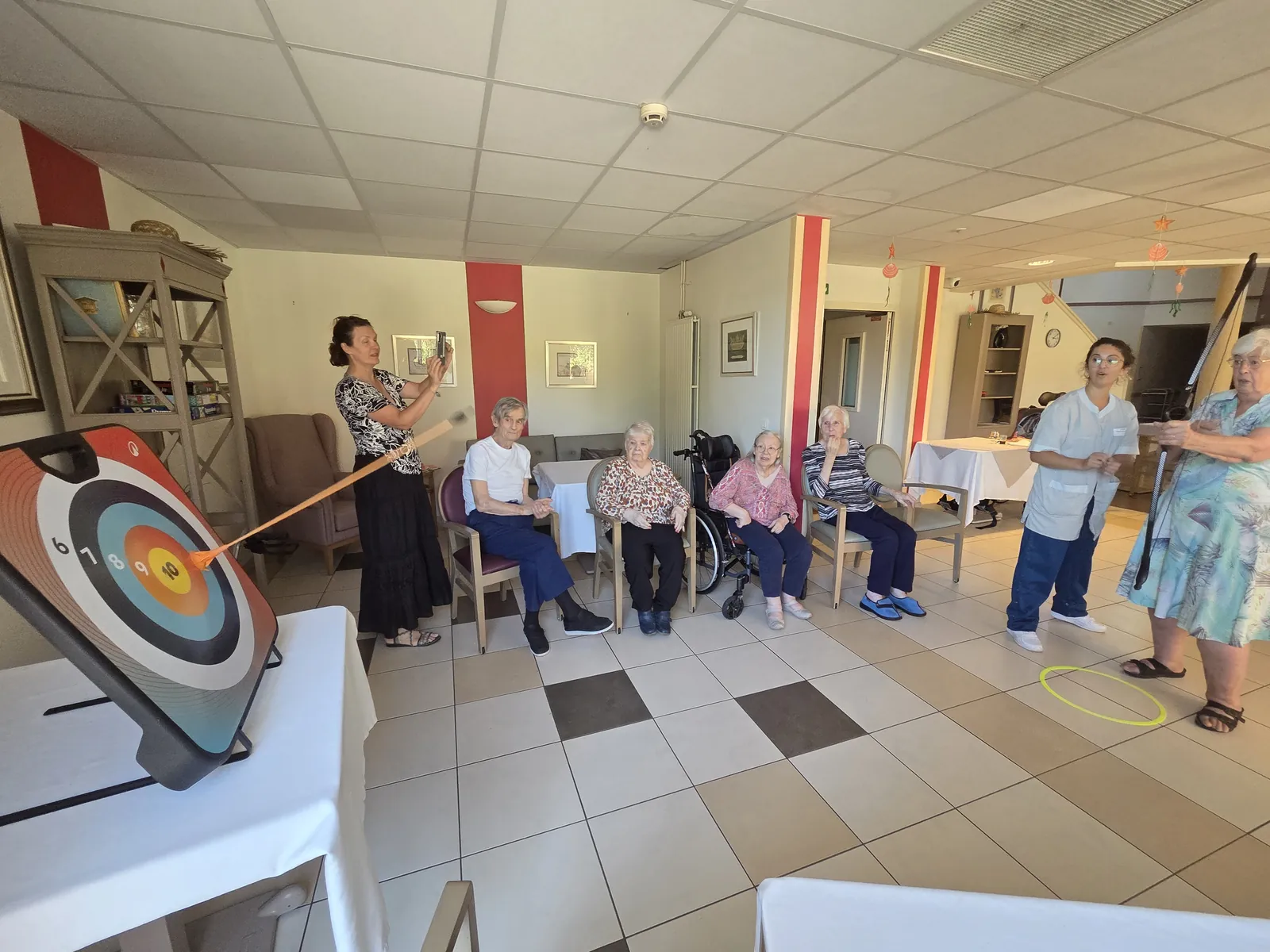 Une initiation au tir à l'arc réussie !