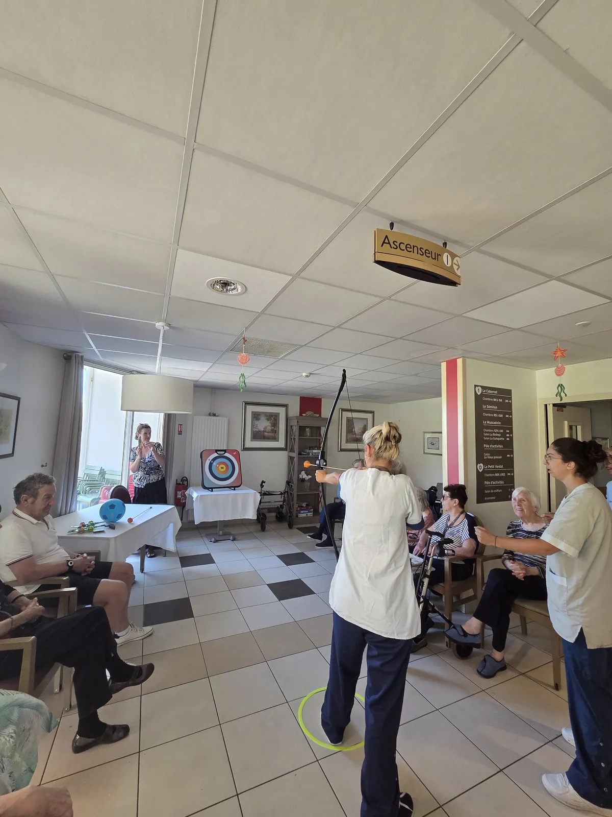 Une initiation au tir à l'arc réussie !