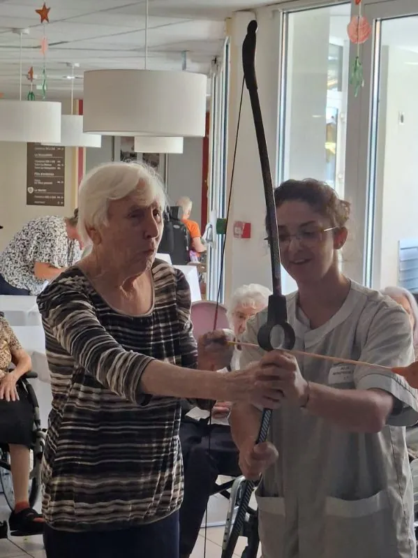 Une initiation au tir à l'arc réussie !