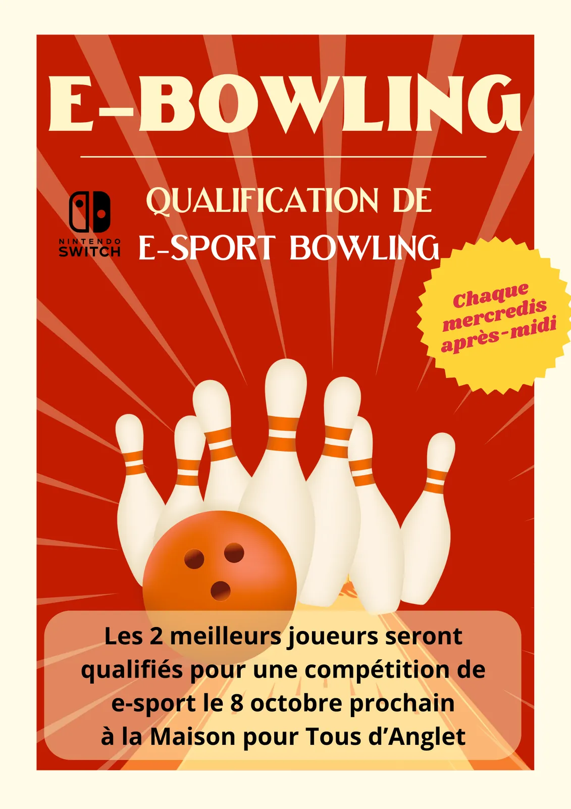 Les seniors en route pour le tournoi d’e-sport bowling