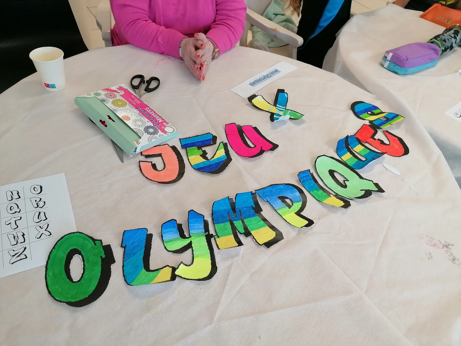 L'école primaire à l'EHPAD d'Esbly