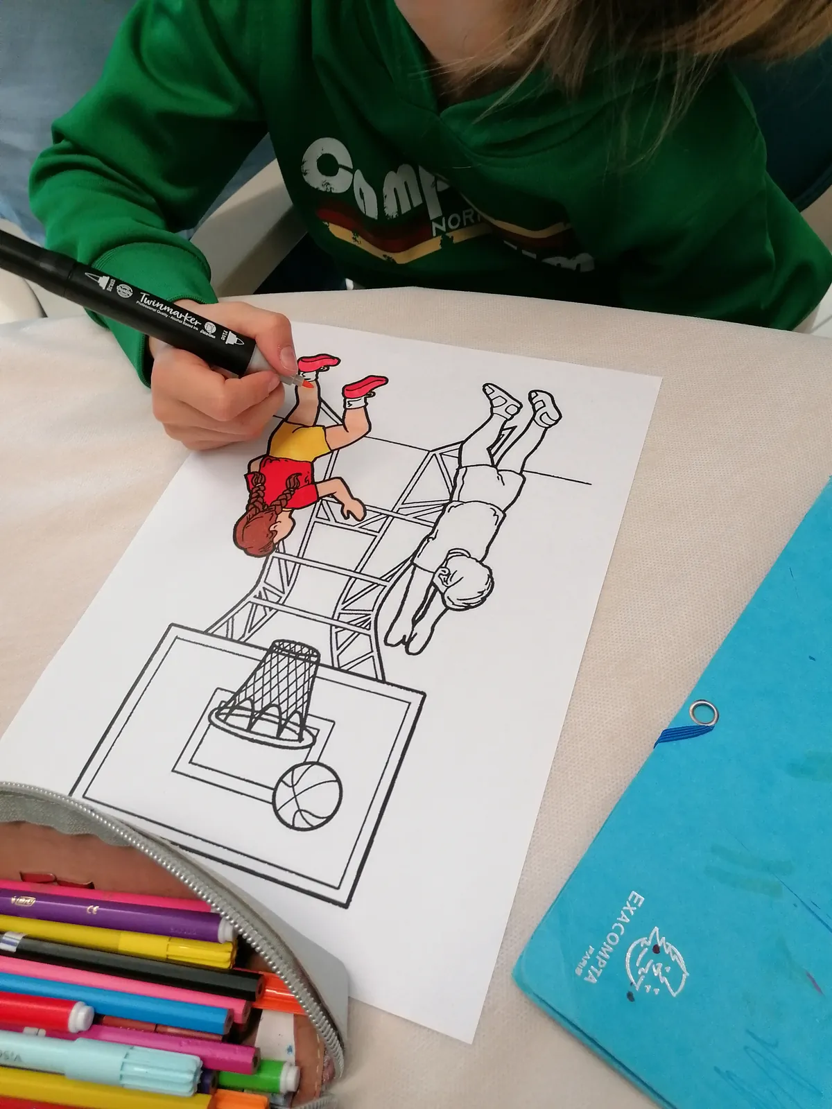 L'école primaire à l'EHPAD d'Esbly