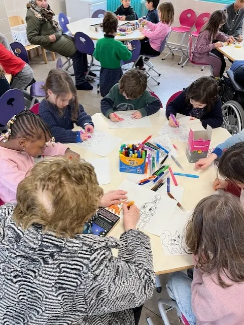 Visite à l'école maternelle 