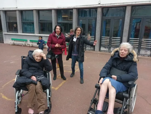 Visite à l'école maternelle 