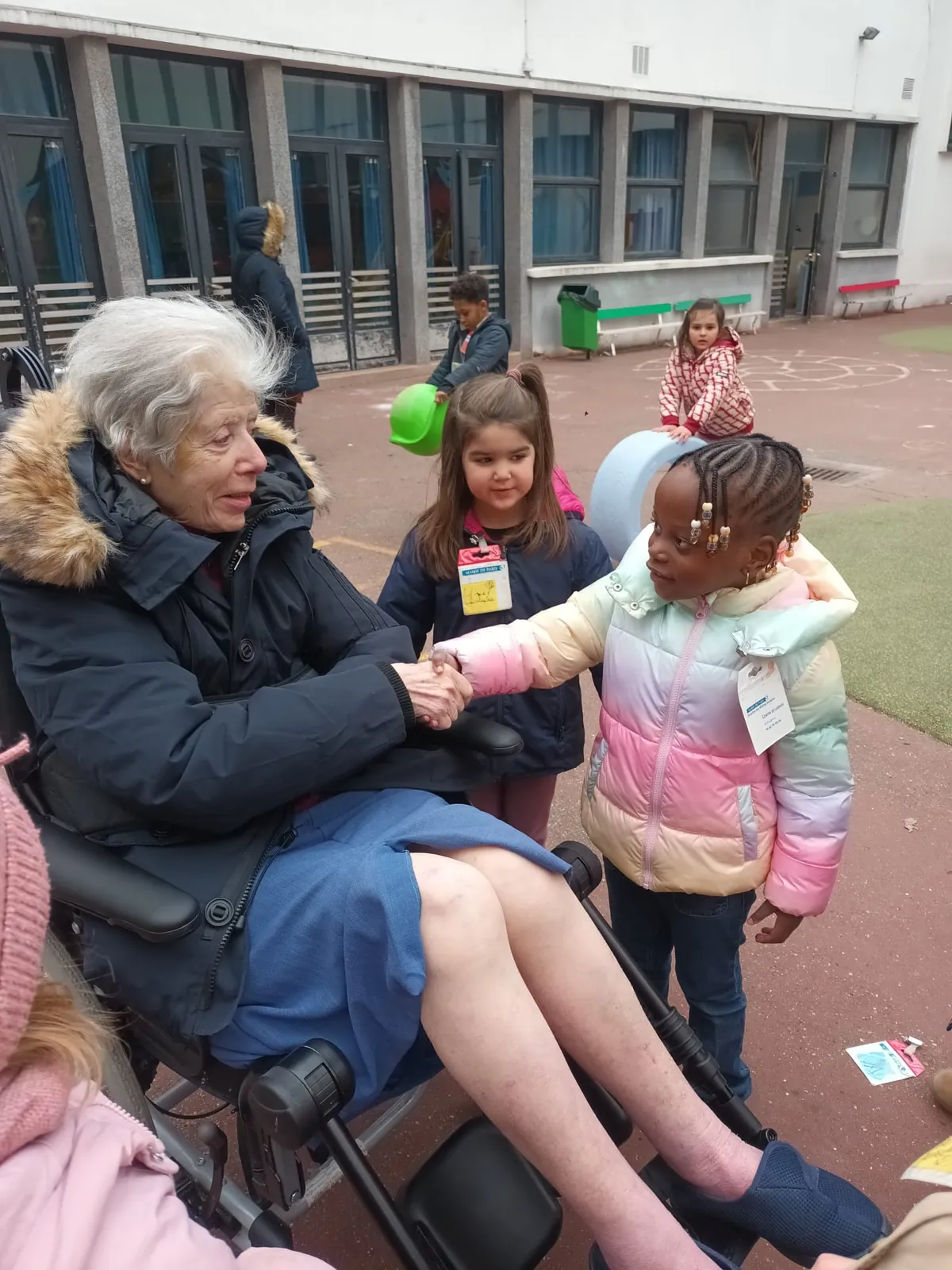 Visite à l'école maternelle 