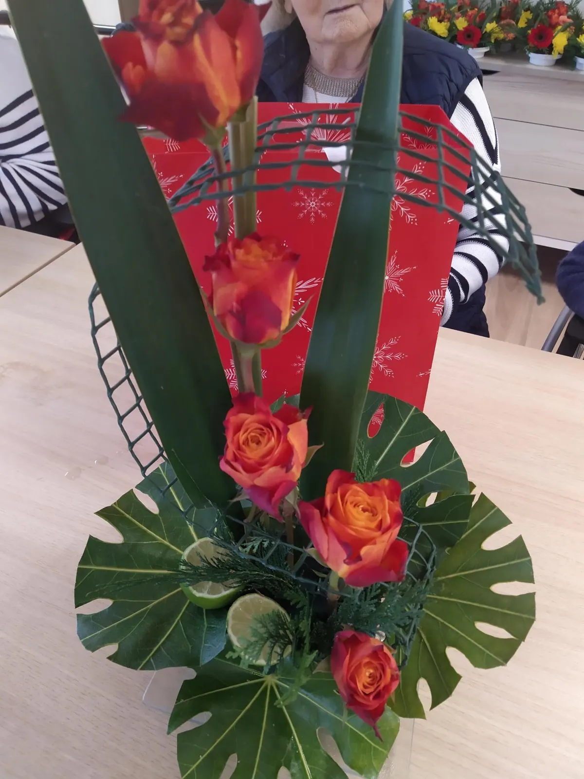 Préparations du repas anniversaire