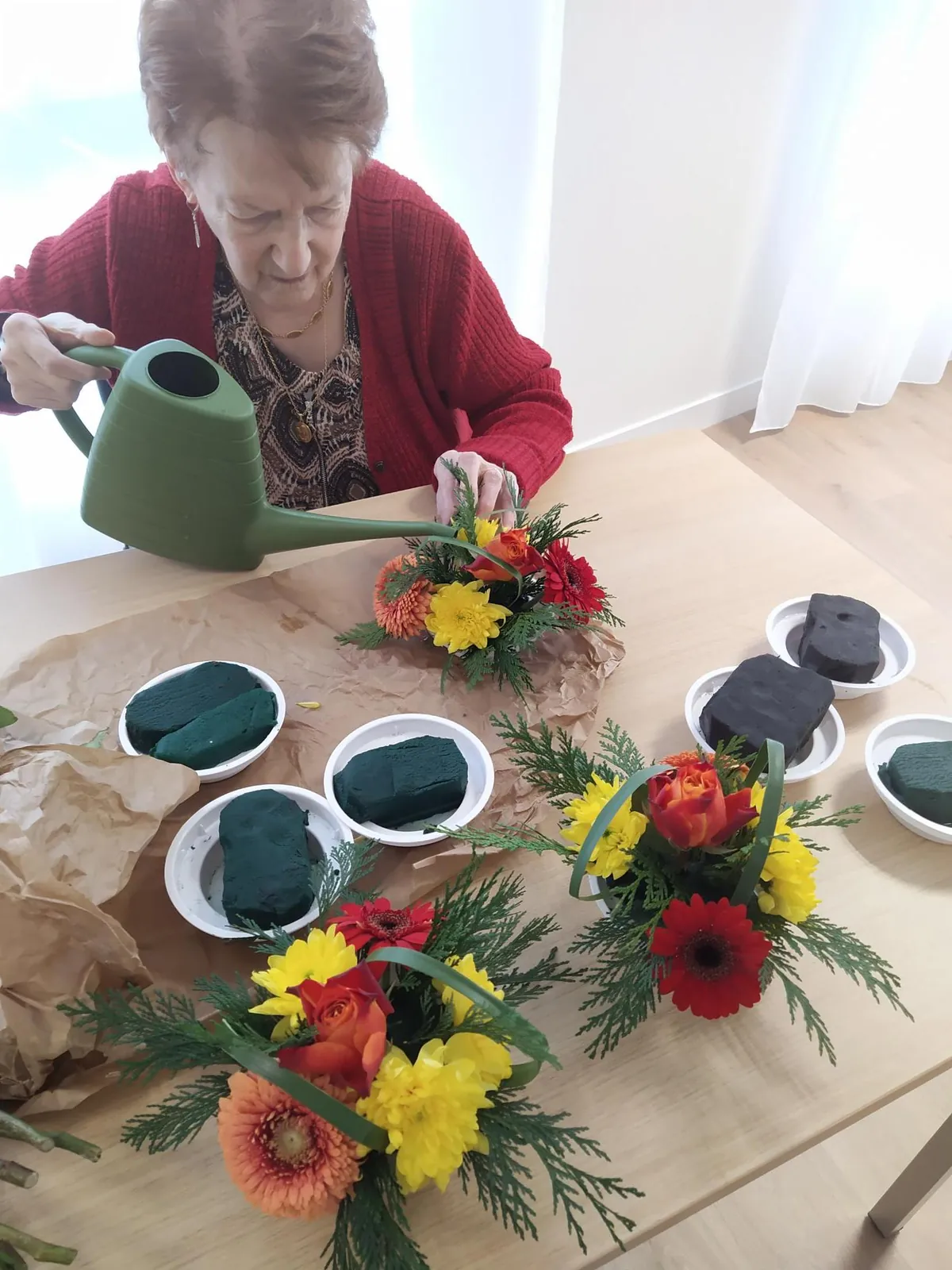 Préparations du repas anniversaire