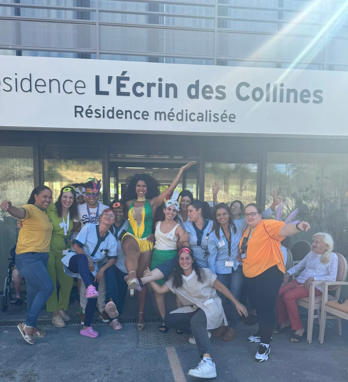 Une parenthèse ensoleillée : la Journée Brésilienne à l’EHPAD