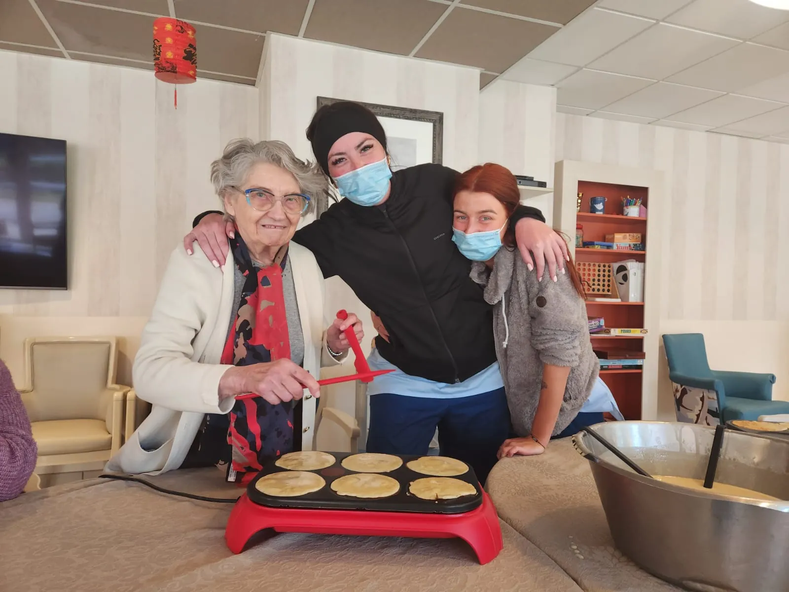 La Chandeleur à l'EHPAD Les Tourterelles d'Esbly