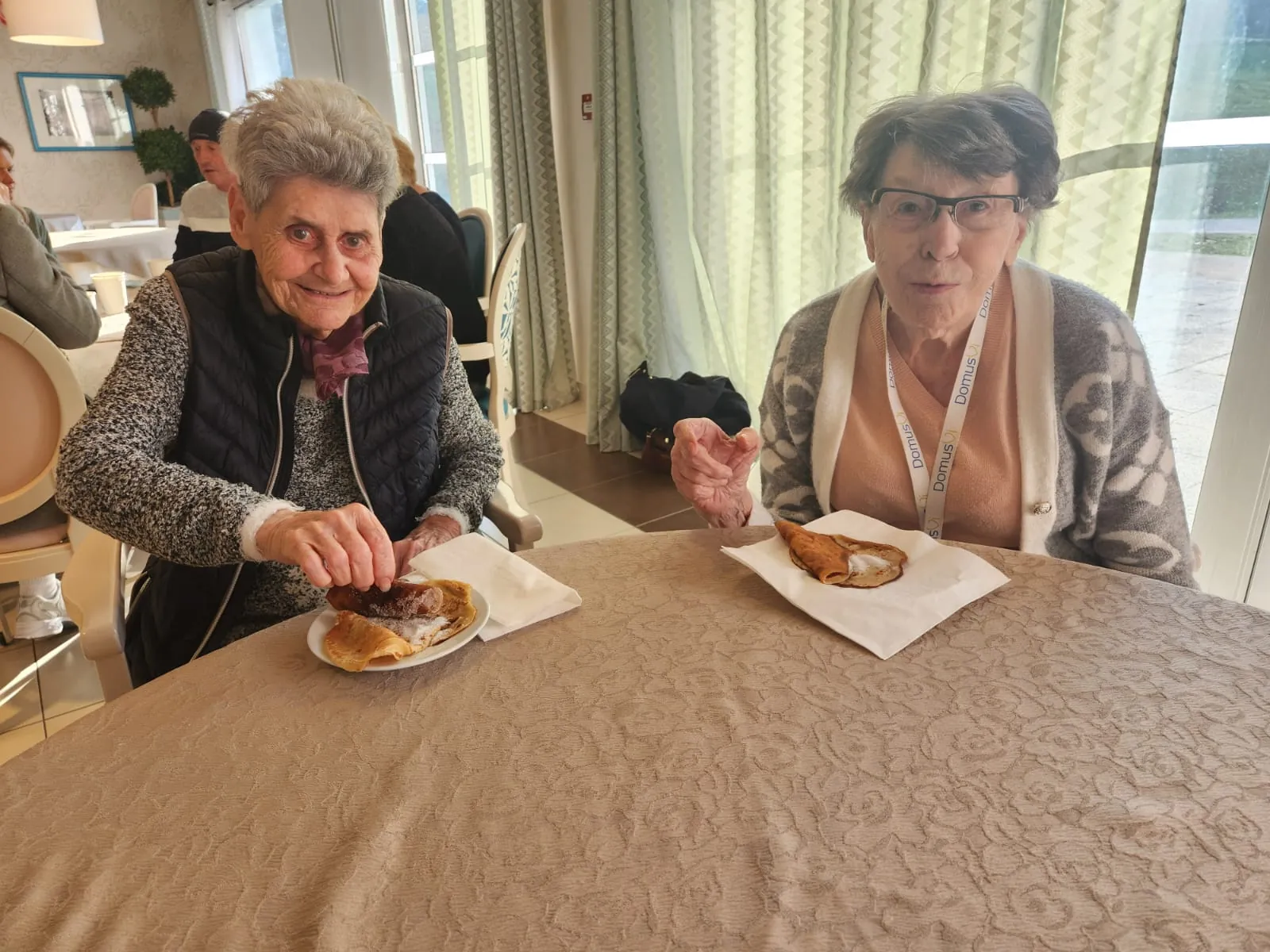 La Chandeleur à l'EHPAD Les Tourterelles d'Esbly