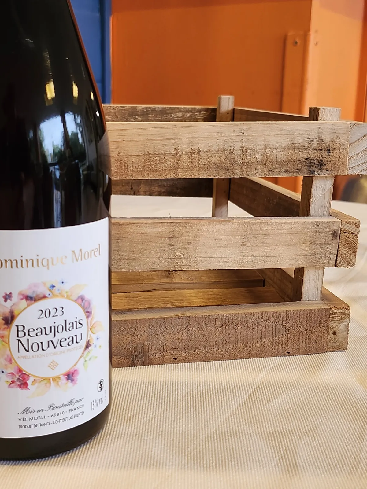 La Résidence Sainte Anne célèbre la tradition du Beaujolais Nouveau.