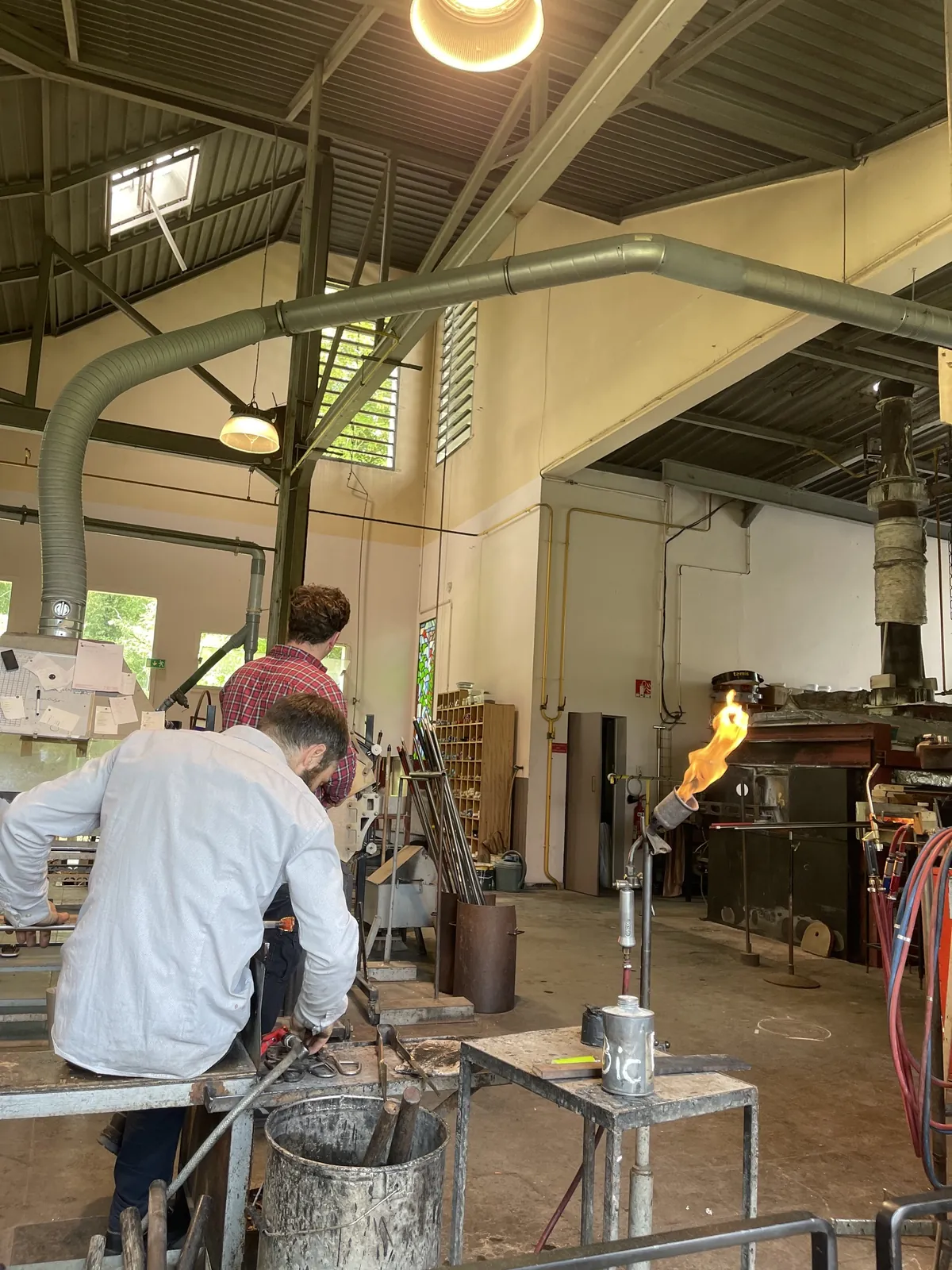 Une sortie à la verrerie de Soisy-sur-École