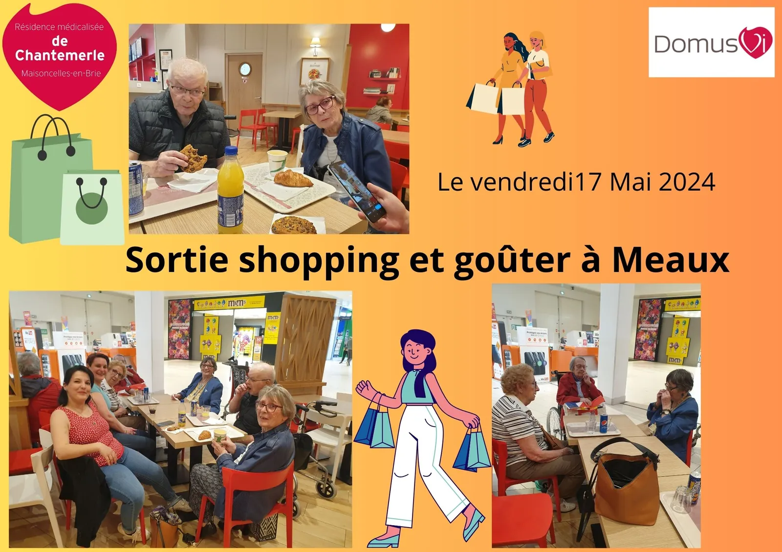 Sortie shopping à Meaux 