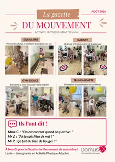 La Gazette du mouvement d'Août