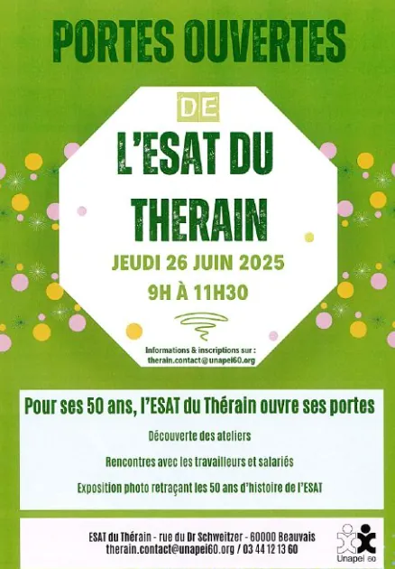 Portes ouvertes à l'ESAT du Therain