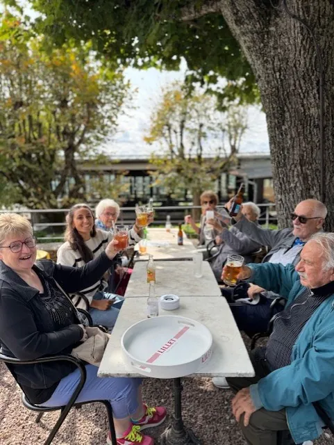 Les sorties extérieures des terrasses de l'étoile.