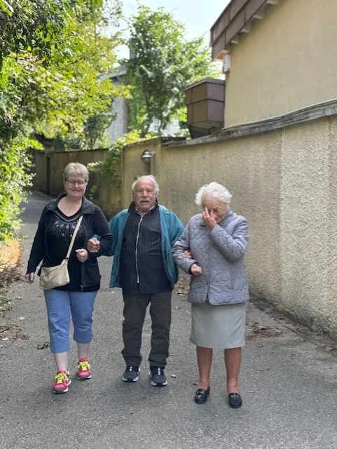 Les sorties extérieures des terrasses de l'étoile.