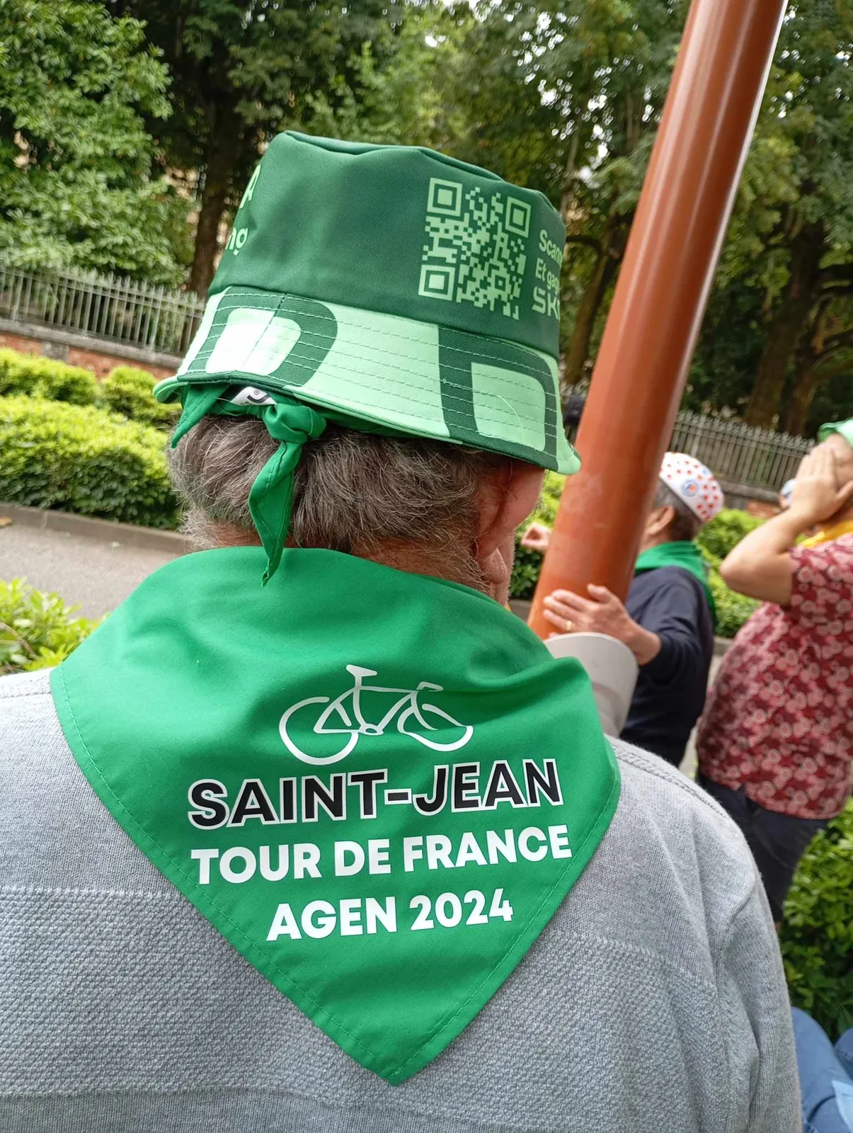 Les résidents de Saint-Jean d'Agen au Tour de France