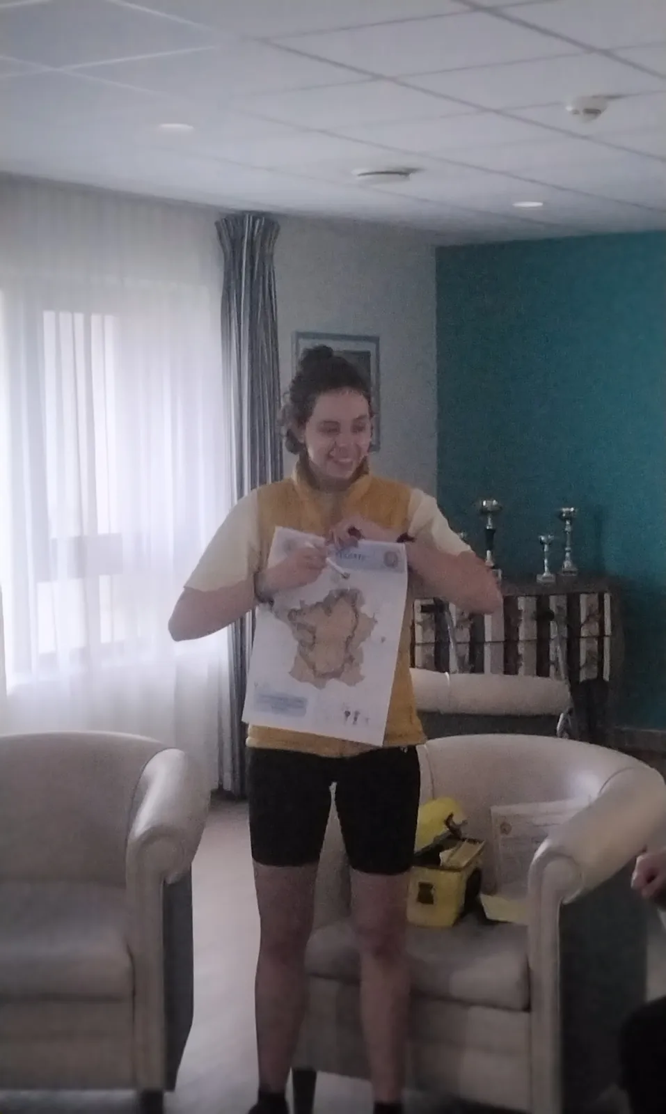 Une lettre Un sourire fait son tour de France des Ainés.