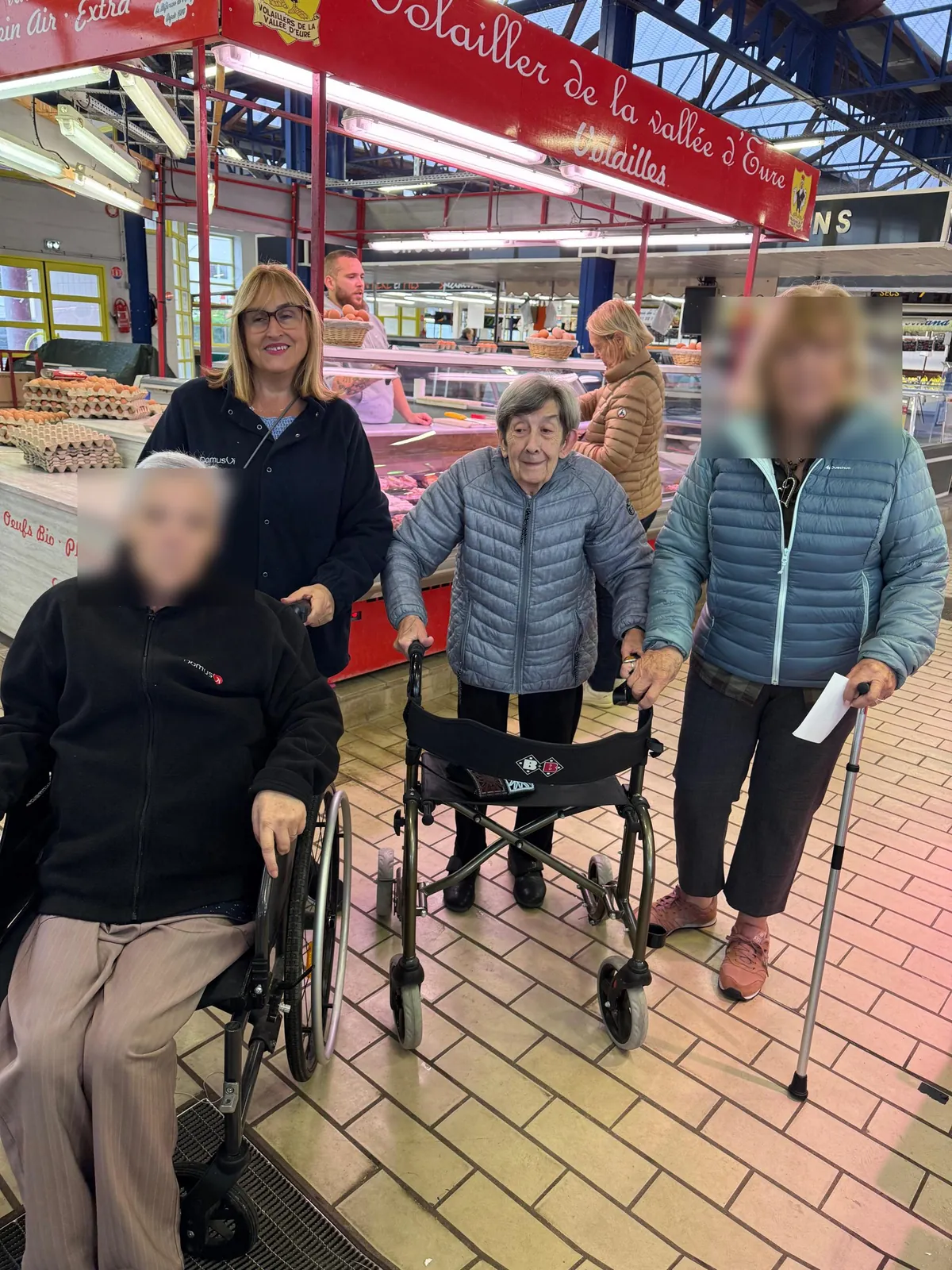 Sortie au marché 