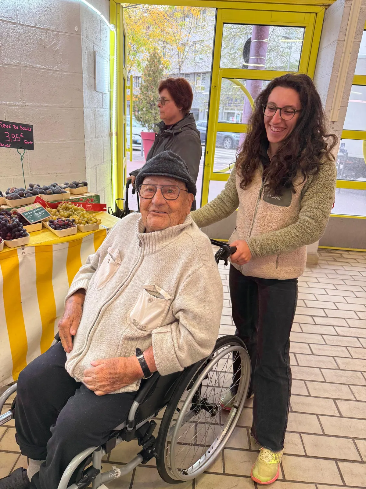 Sortie au marché 