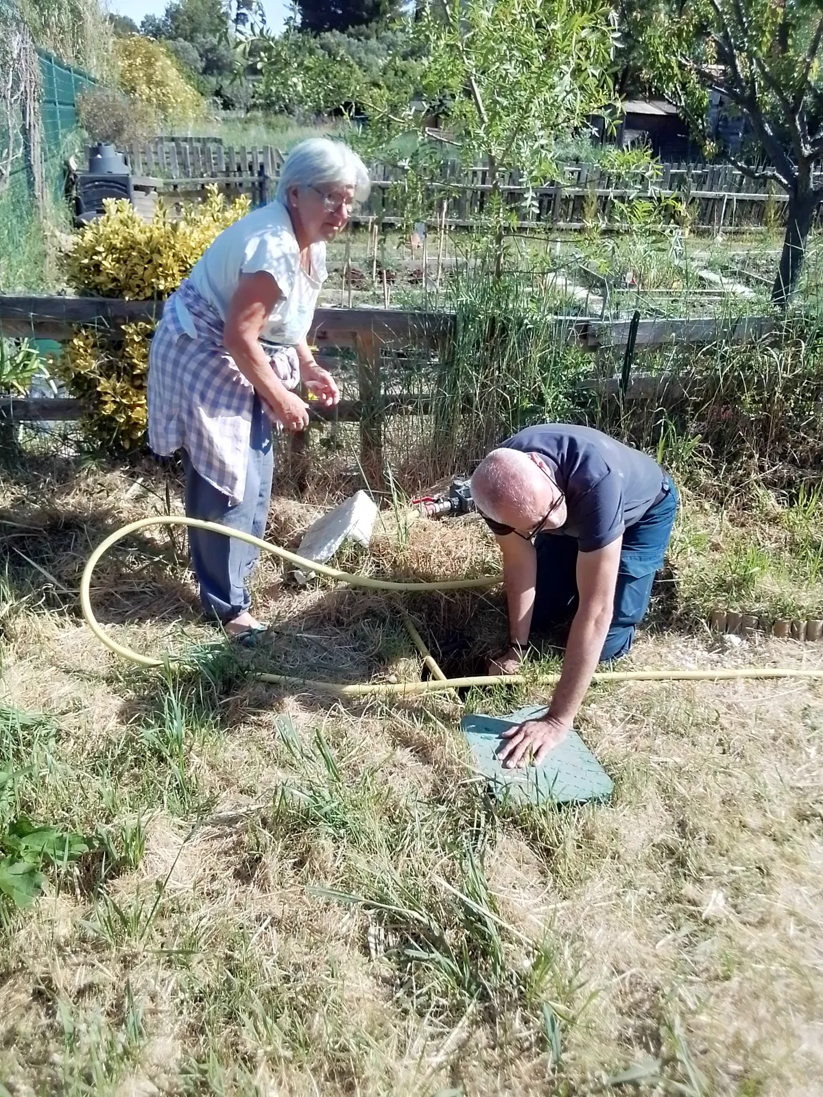 Au jardin ...