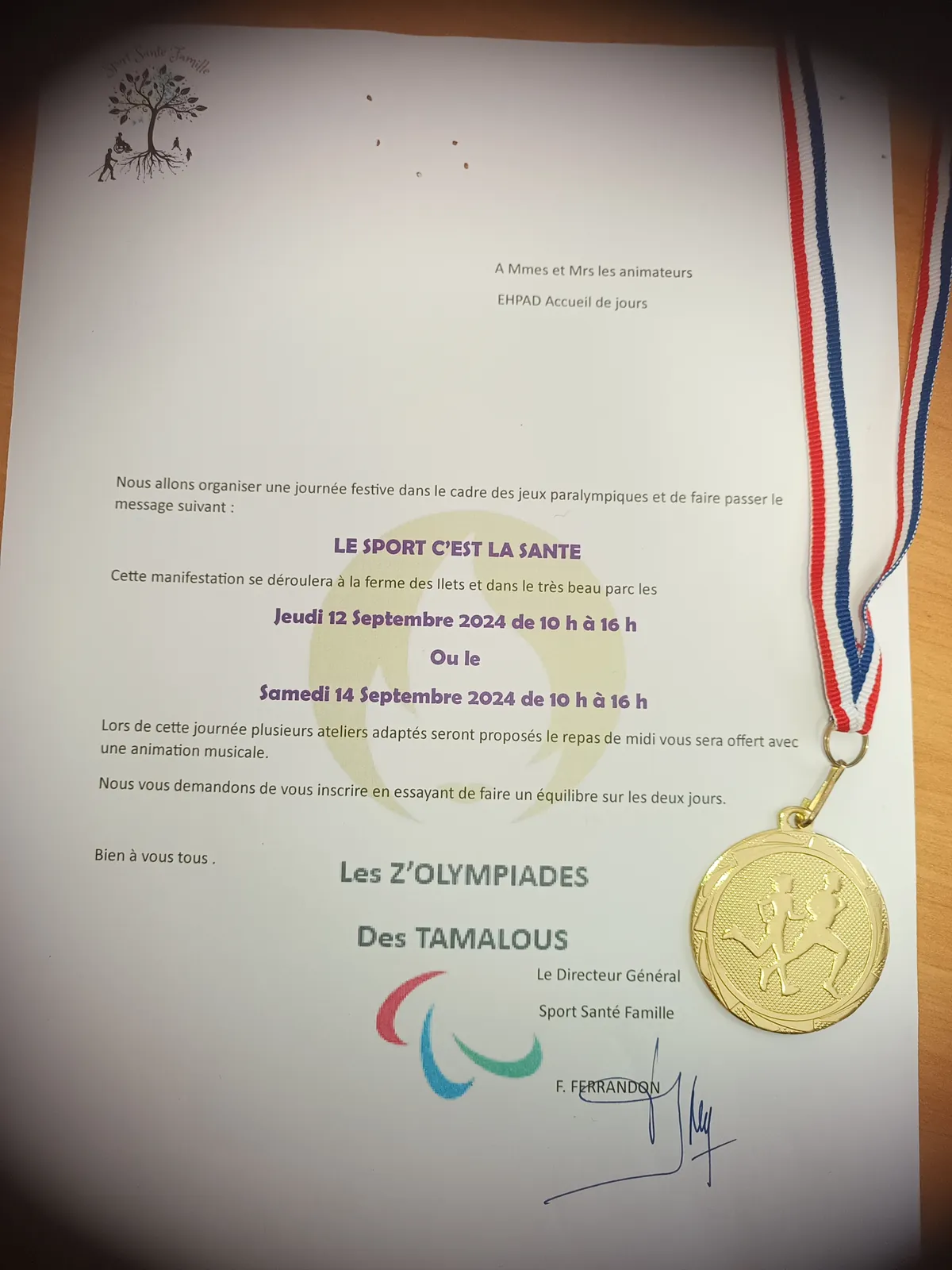 Les Z'OLYMPIADES Des TAMALOUS