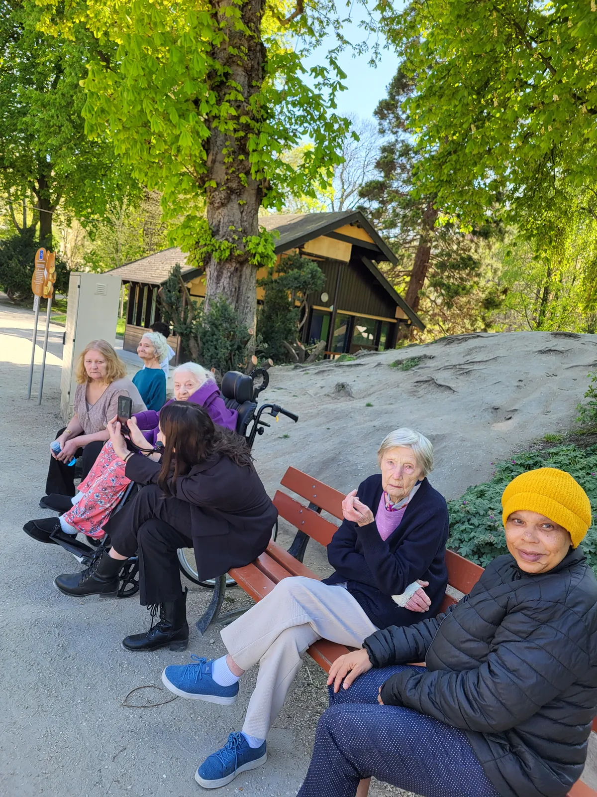 Sortie de 11 avril au parc Salengro a la ville de Clichy 