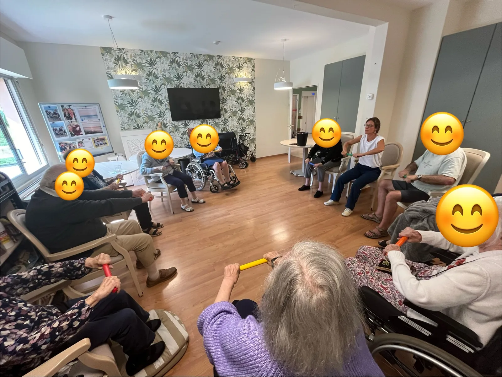 Une autre manière de pratiquer le yoga assis !