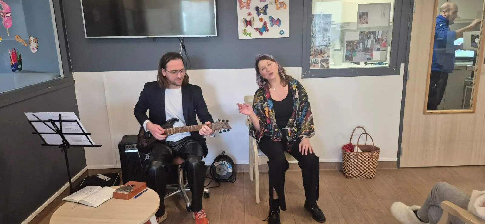 Conte en musique à l'unité de vie protégée