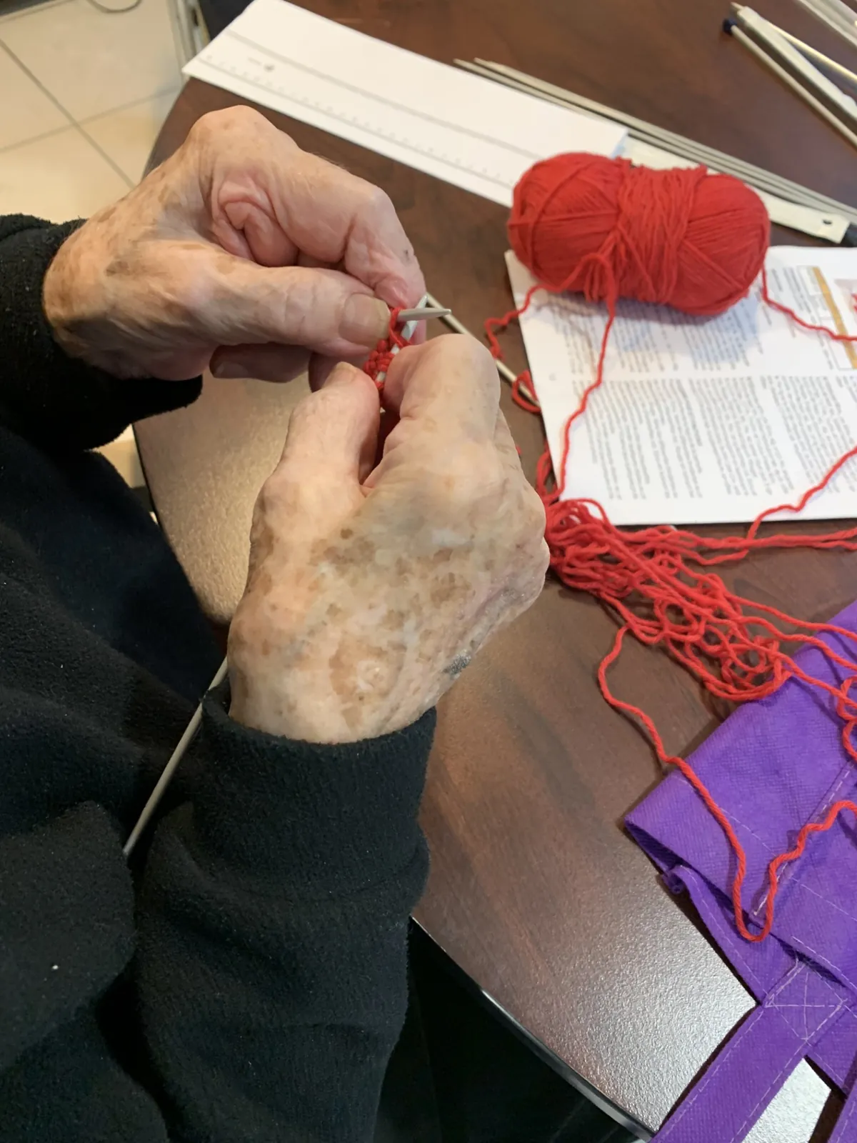 On tricote! On tricote!