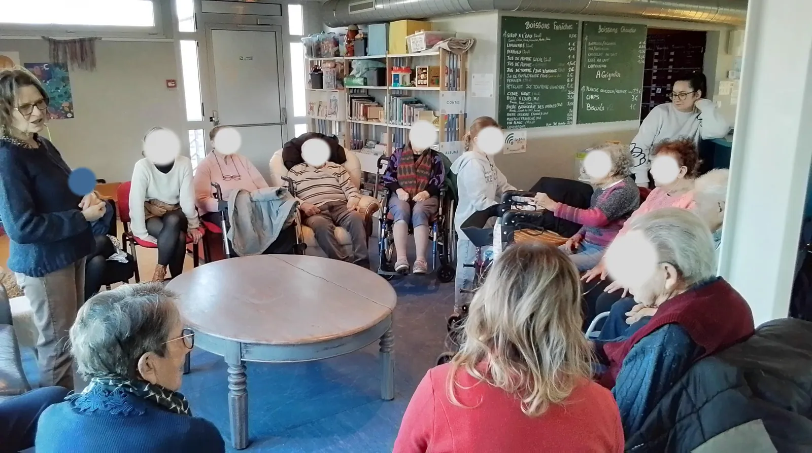 Atelier " Récit de Vie " au Bidule Café de Nogent l'Artaud