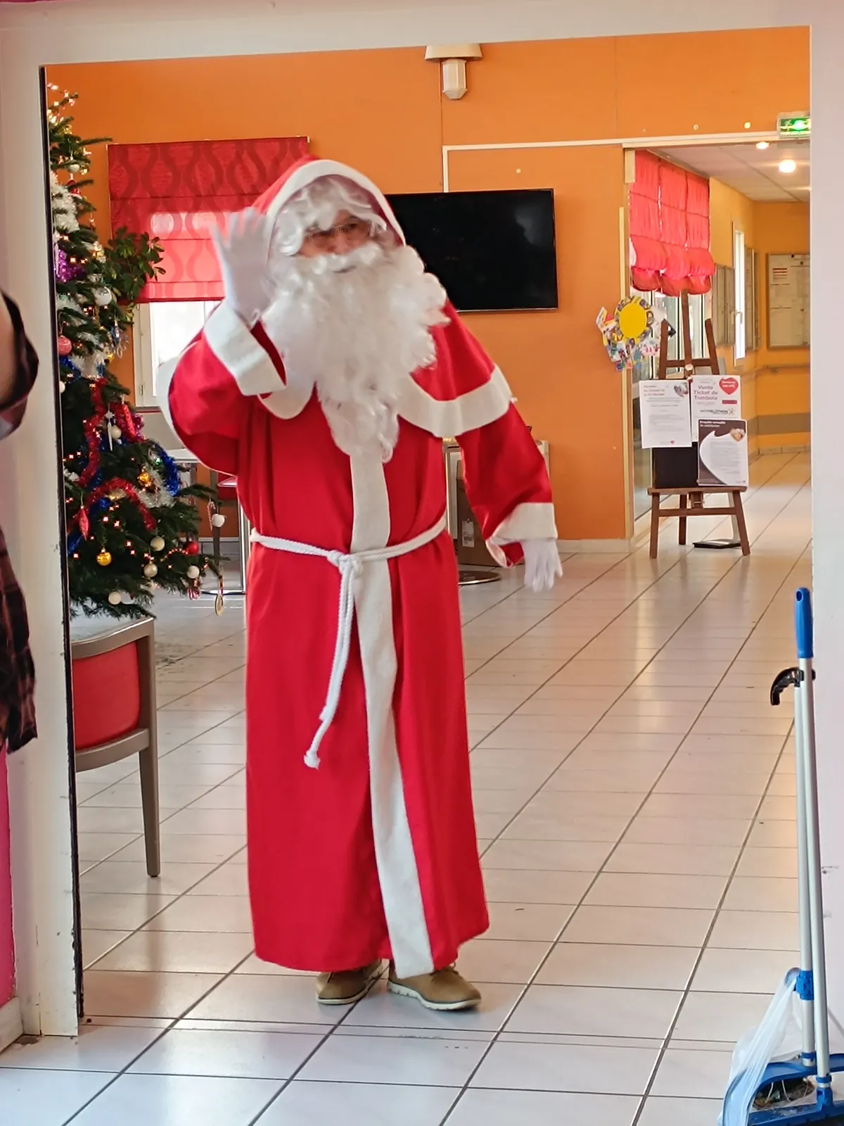 La visite du centre aéré 