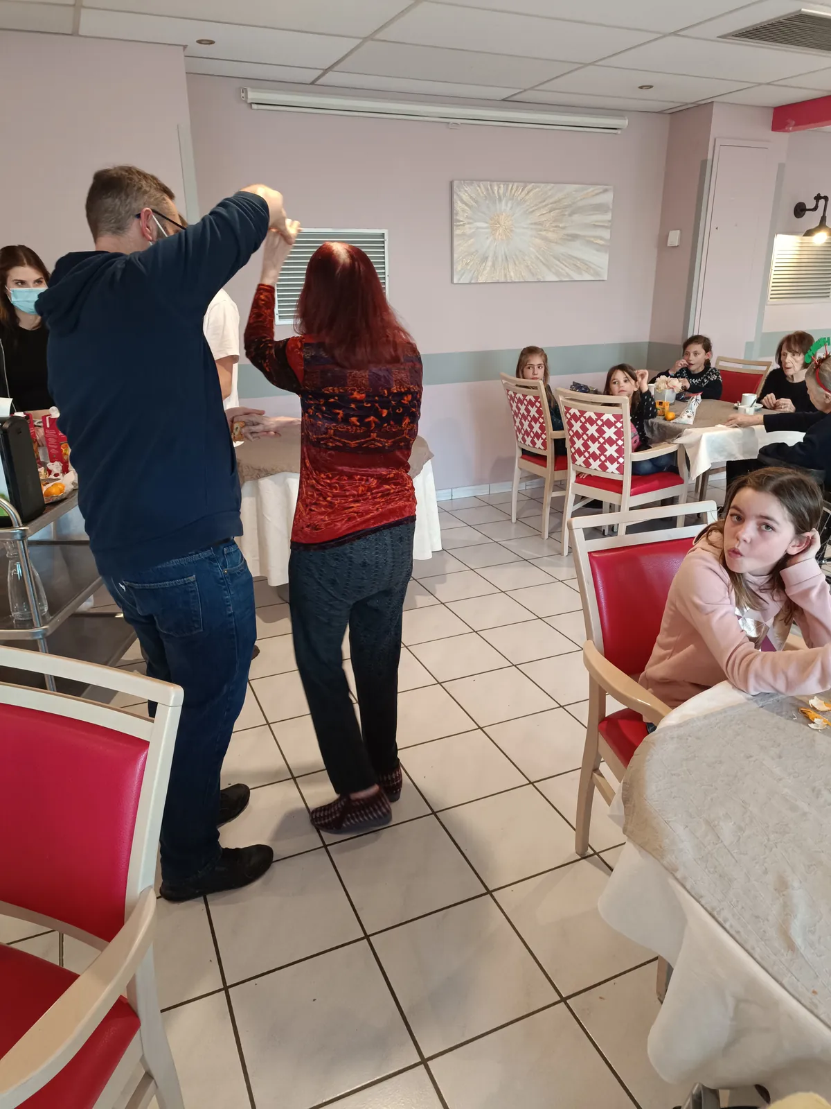 La visite du centre aéré 
